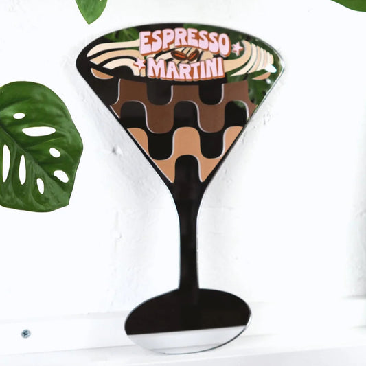 Espresso Martini Cocktail Mirror