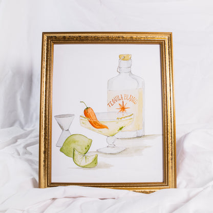 Spicy Marg Bar Wall Art Print