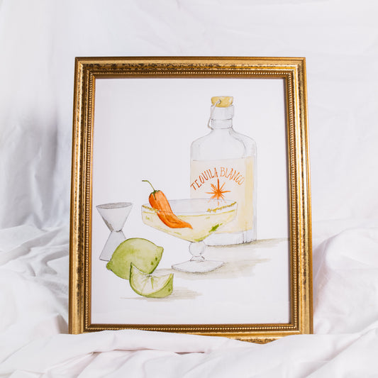 Spicy Marg Bar Wall Art Print