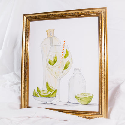 Hugo Spritz Wall Art Print