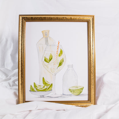 Hugo Spritz Wall Art Print