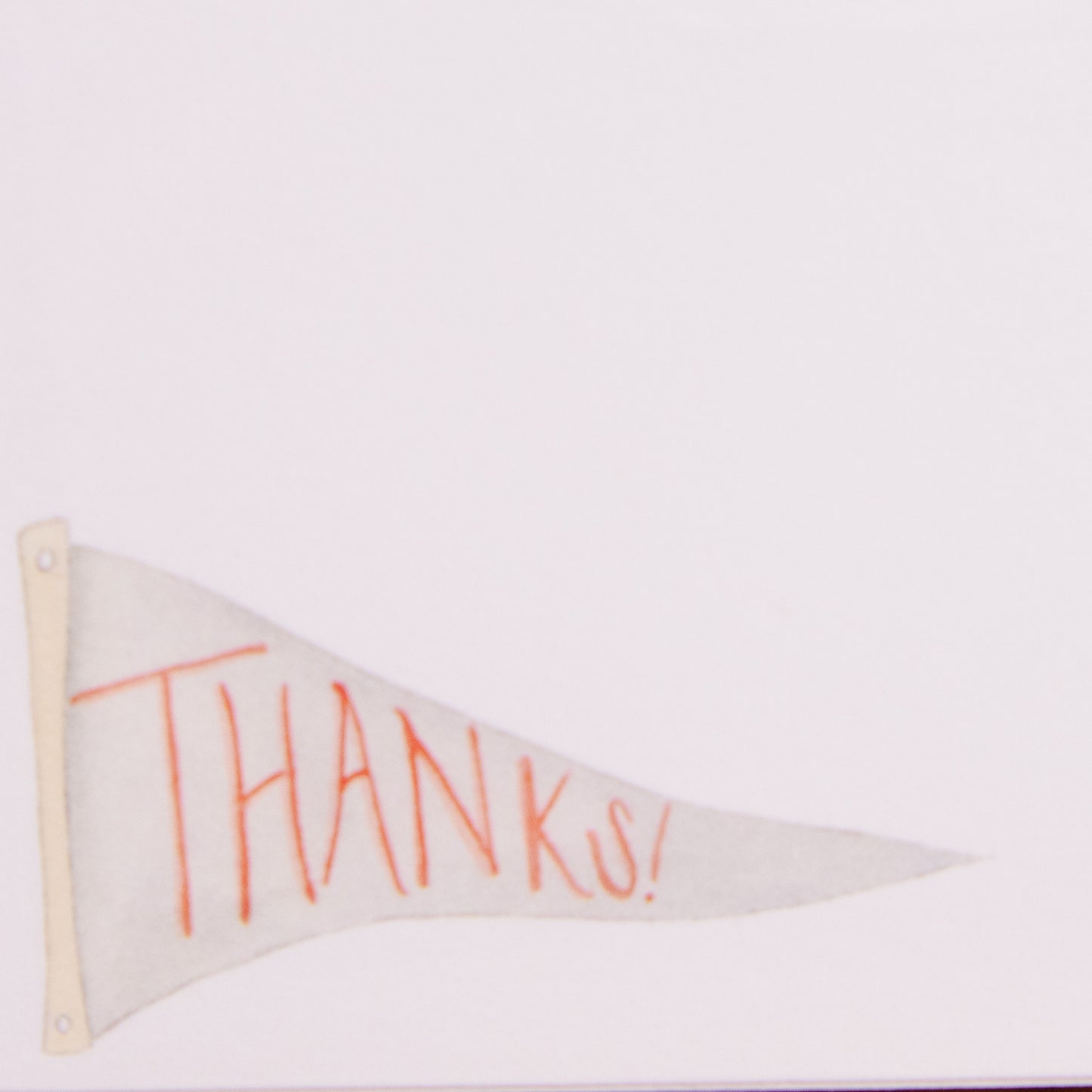 Thanks Flag Tiny Notes