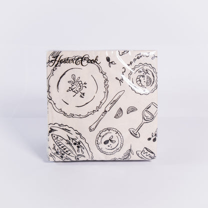 Dinner Party Cocktail Napkins