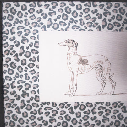 Greyhound Framed Wall Art