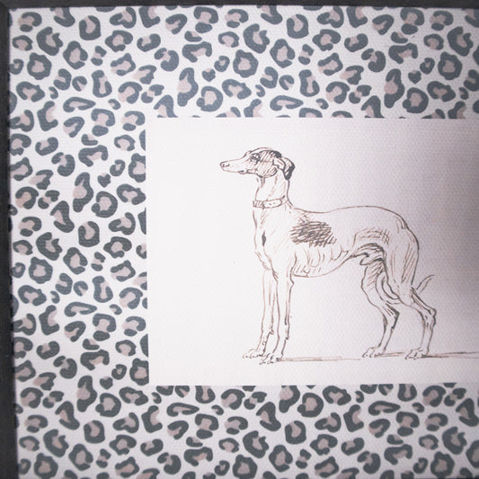 Greyhound Framed Wall Art