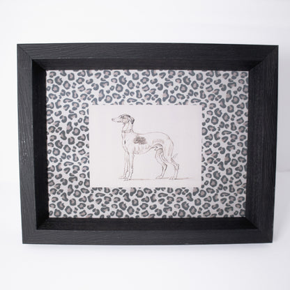 Greyhound Framed Wall Art