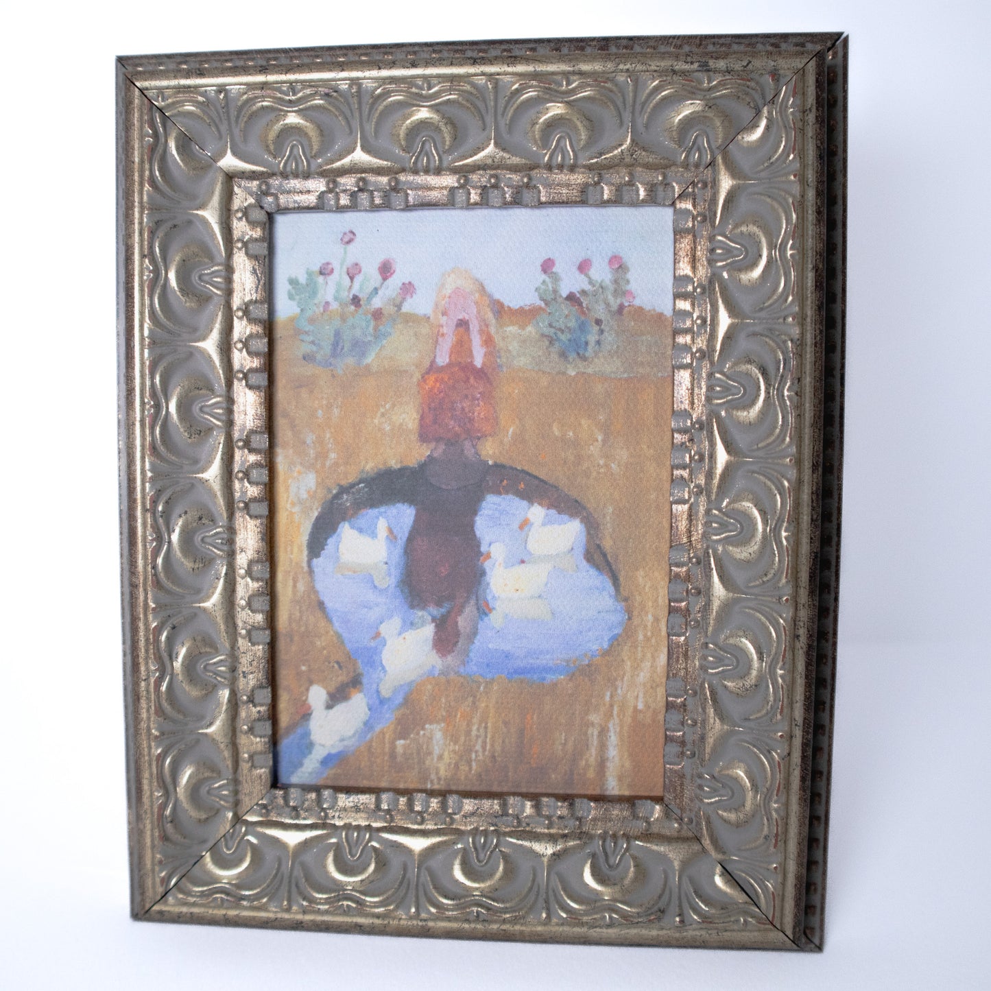 Duck Pond Framed Wall Art