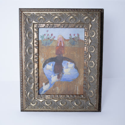 Duck Pond Framed Wall Art