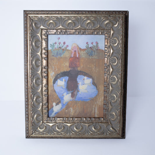 Duck Pond Framed Wall Art