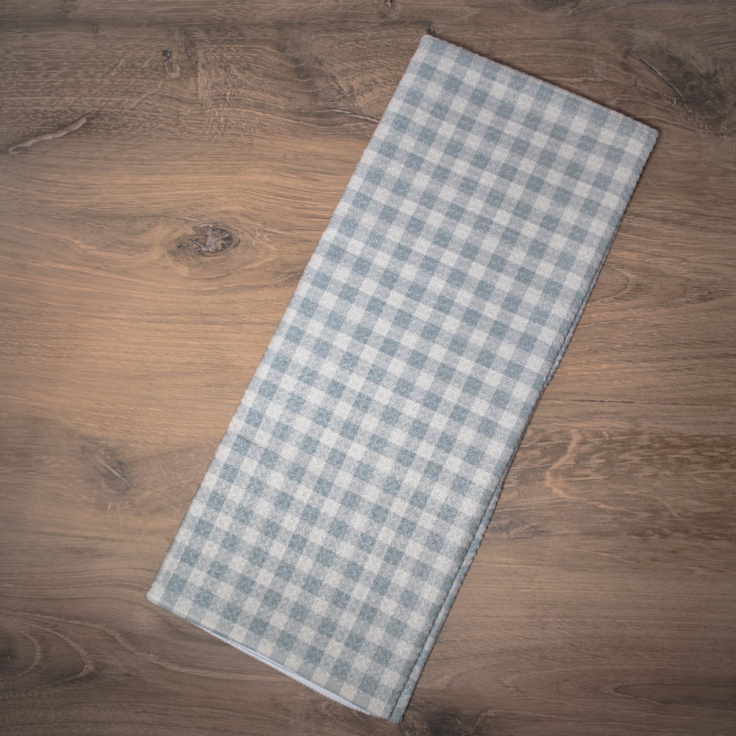Tidepool Check Geometry Tea Towel