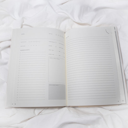 Ceramic Recipe Journal