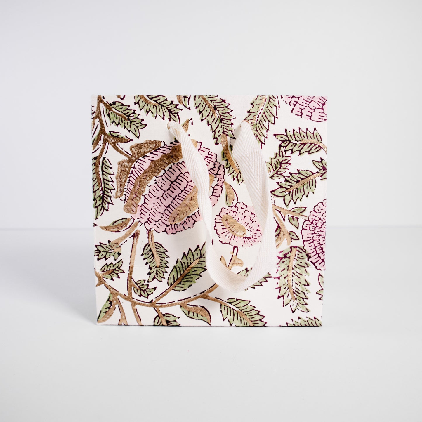 Small Blush Floral Gift Bag