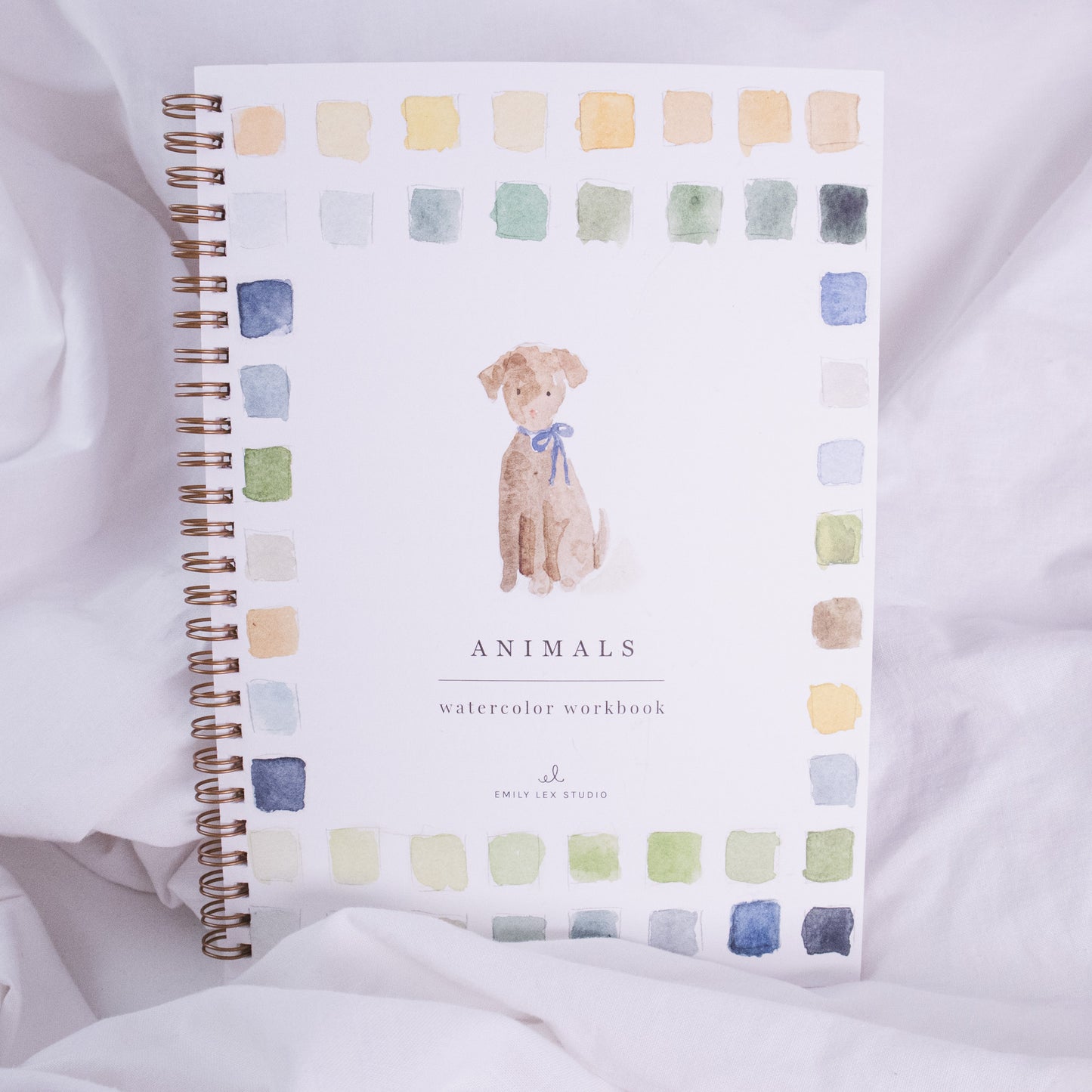Animals Watercolor Workbook