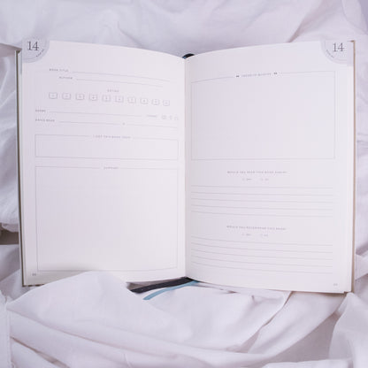 Striped Floral Reading Journal