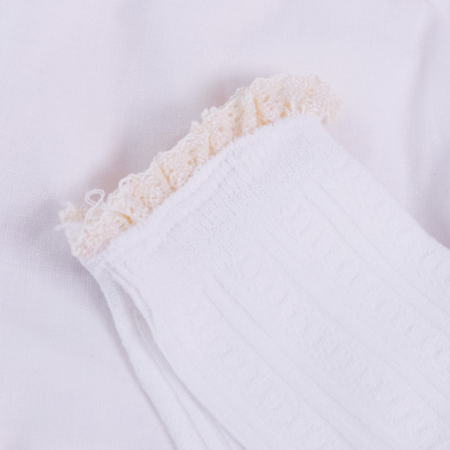 Ruffle Lace Knit Socks