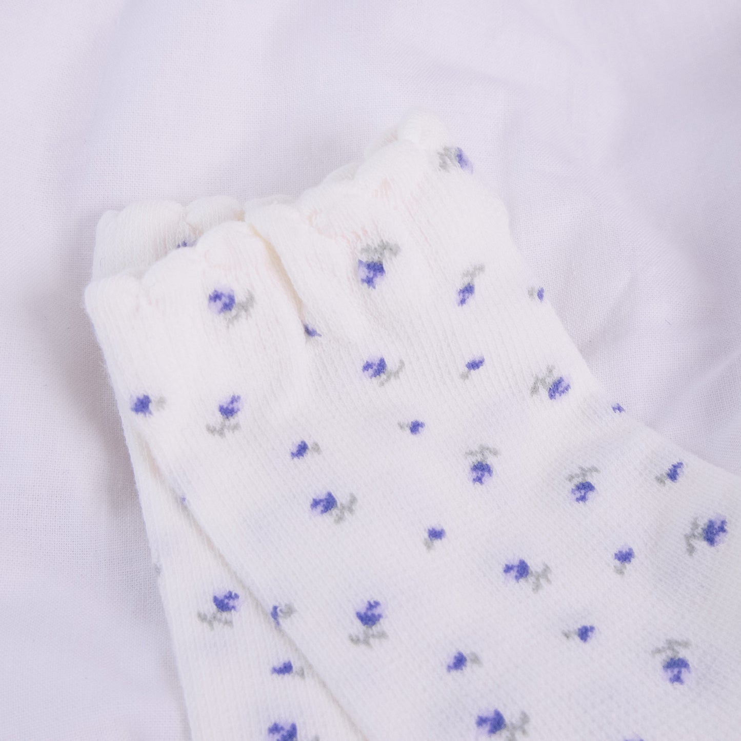 Rosy Floral Socks