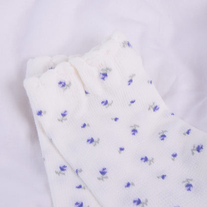 Rosy Floral Socks