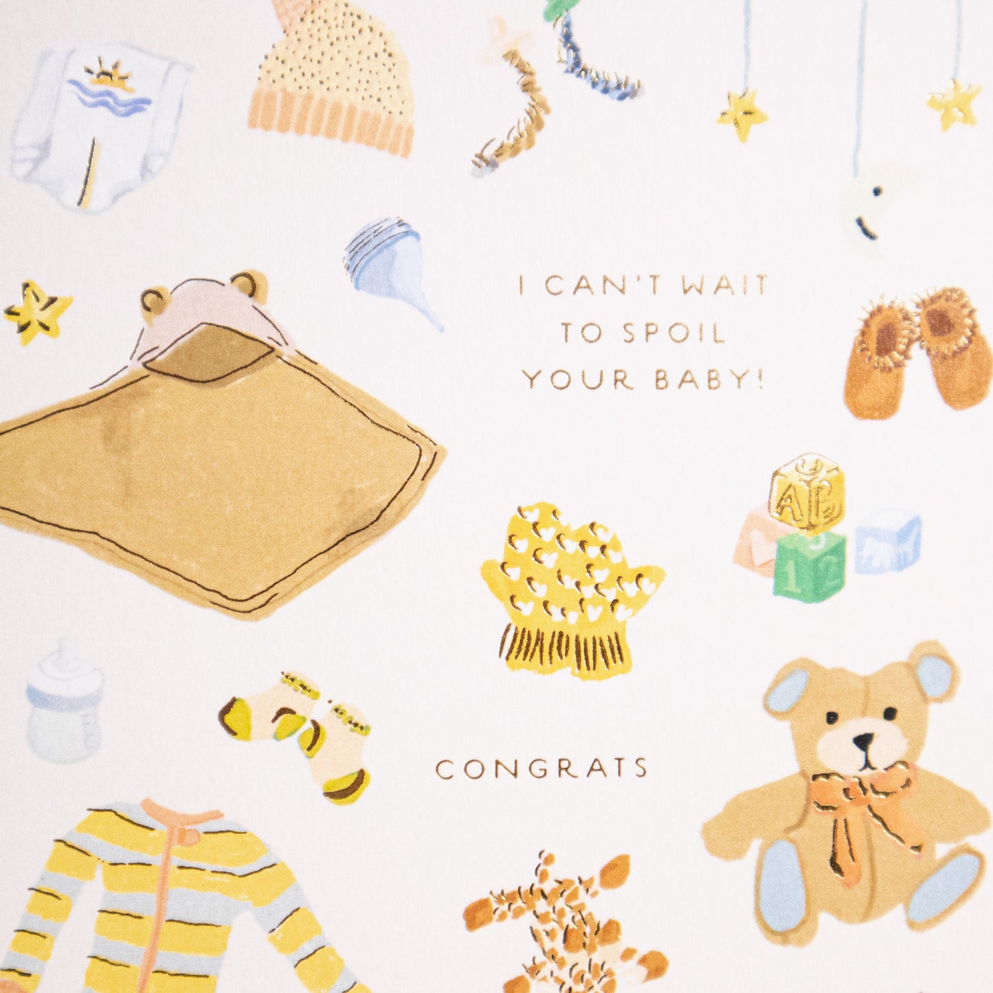 Spoil Your Baby Greeting Card