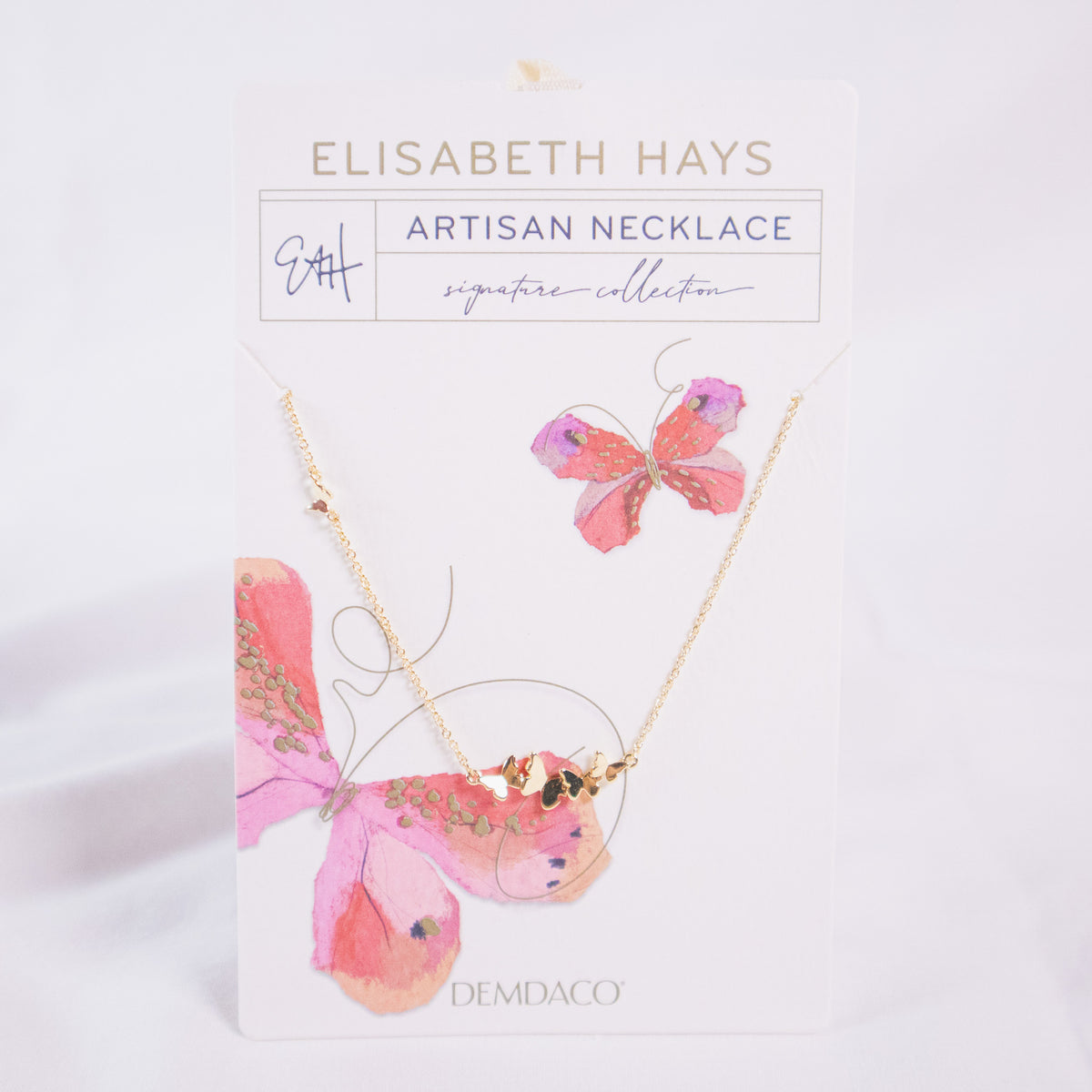 Butterfly Cluster Necklace