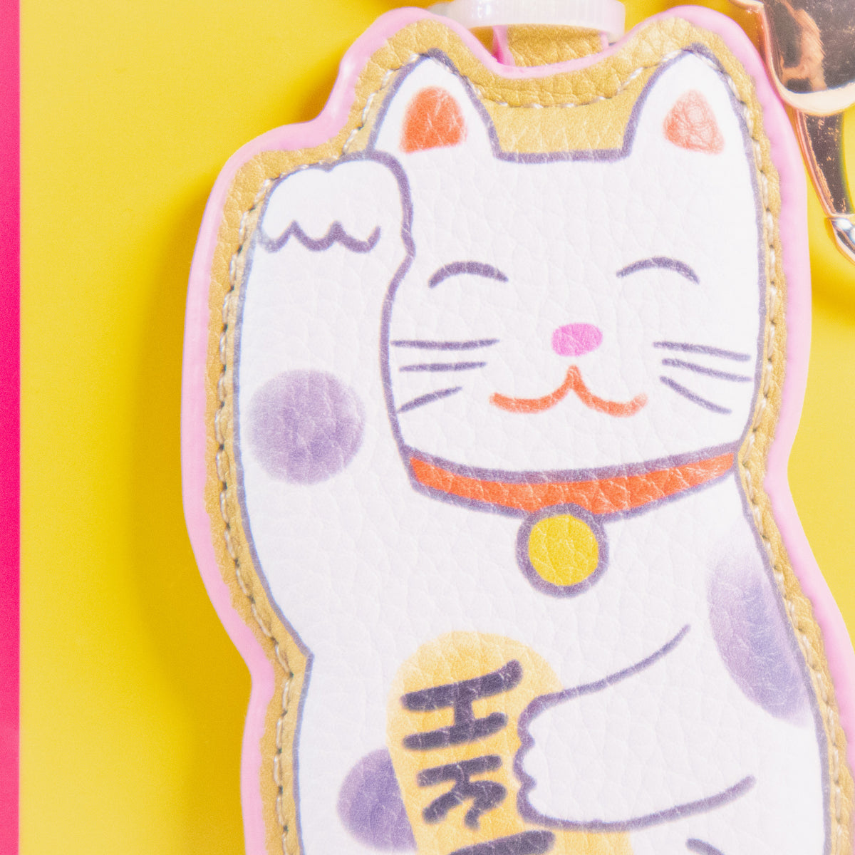 Lucky Cat Bag Charm