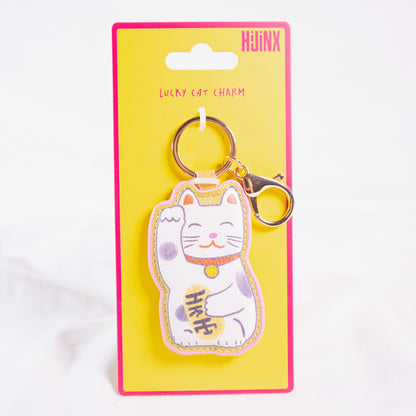 Lucky Cat Bag Charm