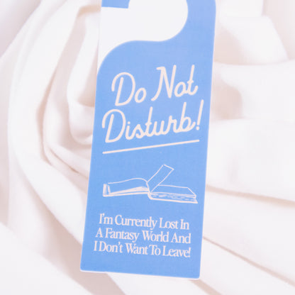 Lost In A Fantasy World, Do Not Disturb Sticker