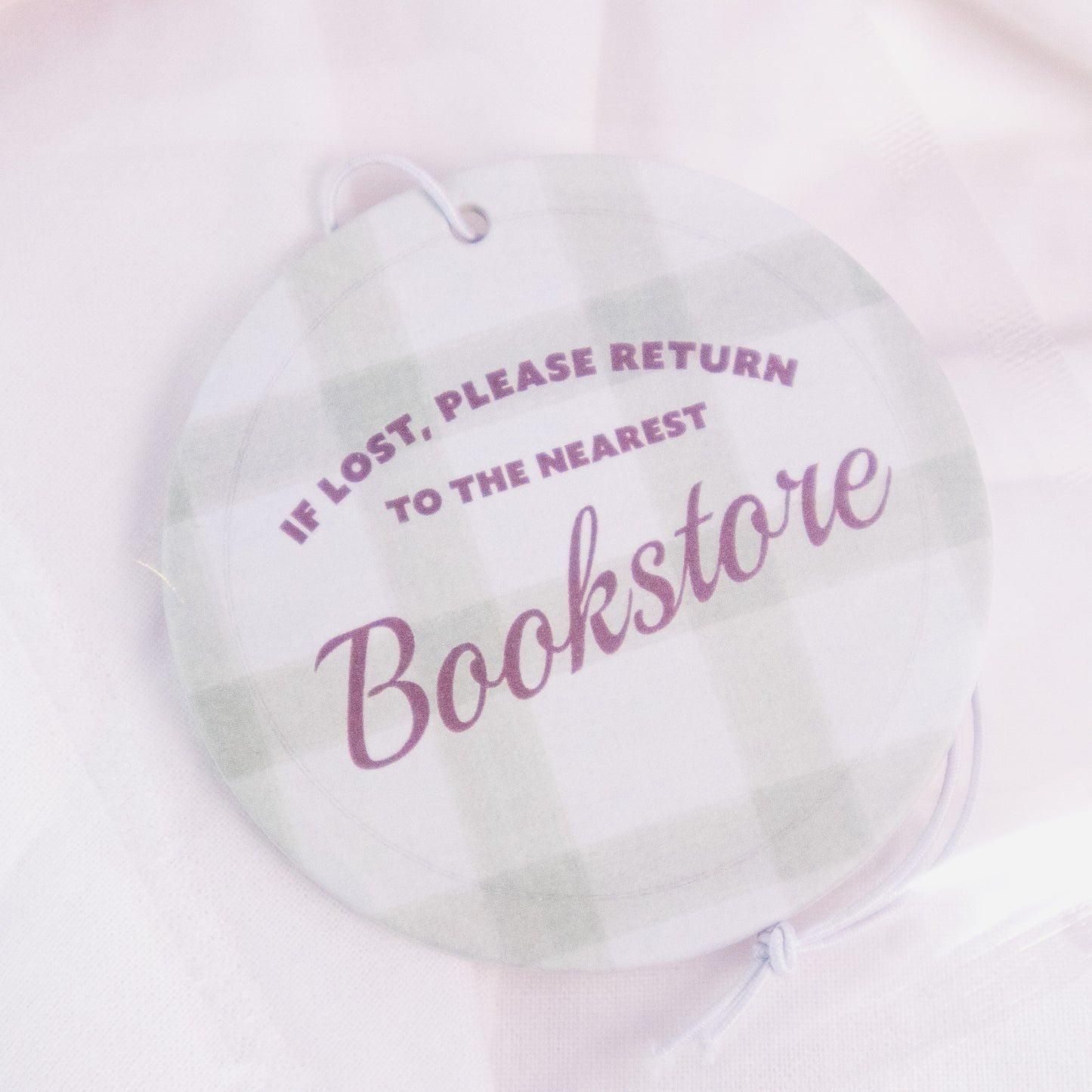 Please Return To The Bookstore Car Air Freshener