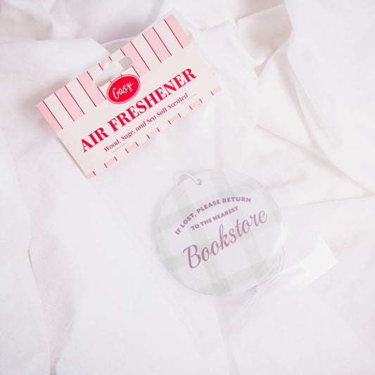 Please Return To The Bookstore Car Air Freshener