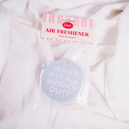 All Works Out Car Air Freshener