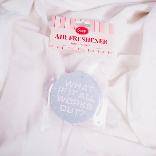 All Works Out Car Air Freshener