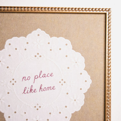 No Place Like Home Framed Wall Art