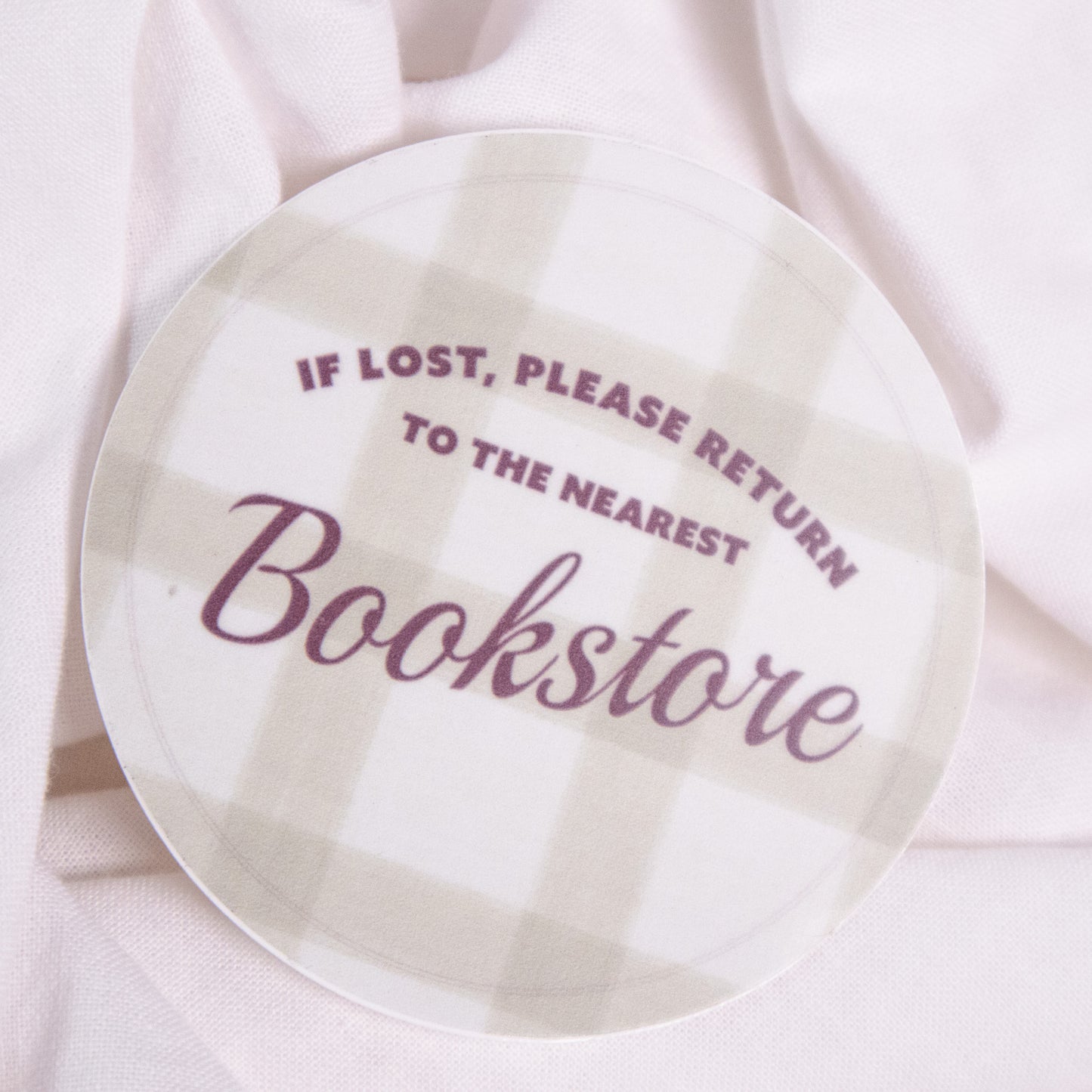 Please Return To The Bookstore Sticker