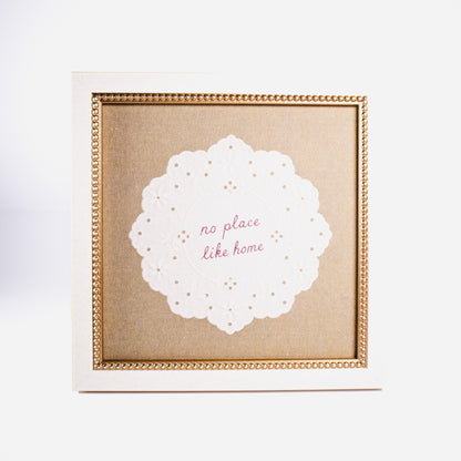 No Place Like Home Framed Wall Art