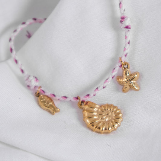 Summer Rope Charm Bracelet