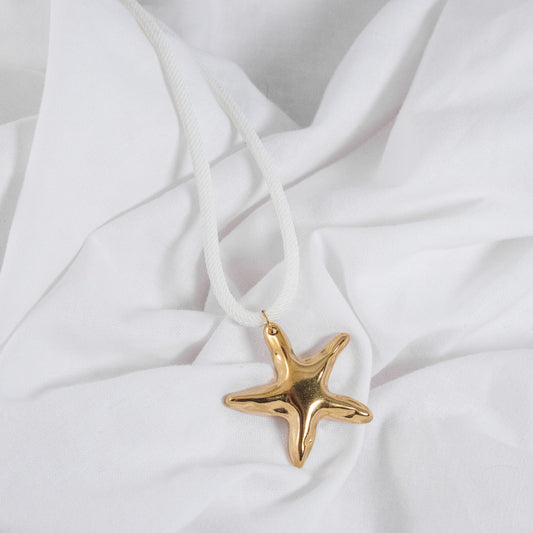 Sea Charm Rope Necklace