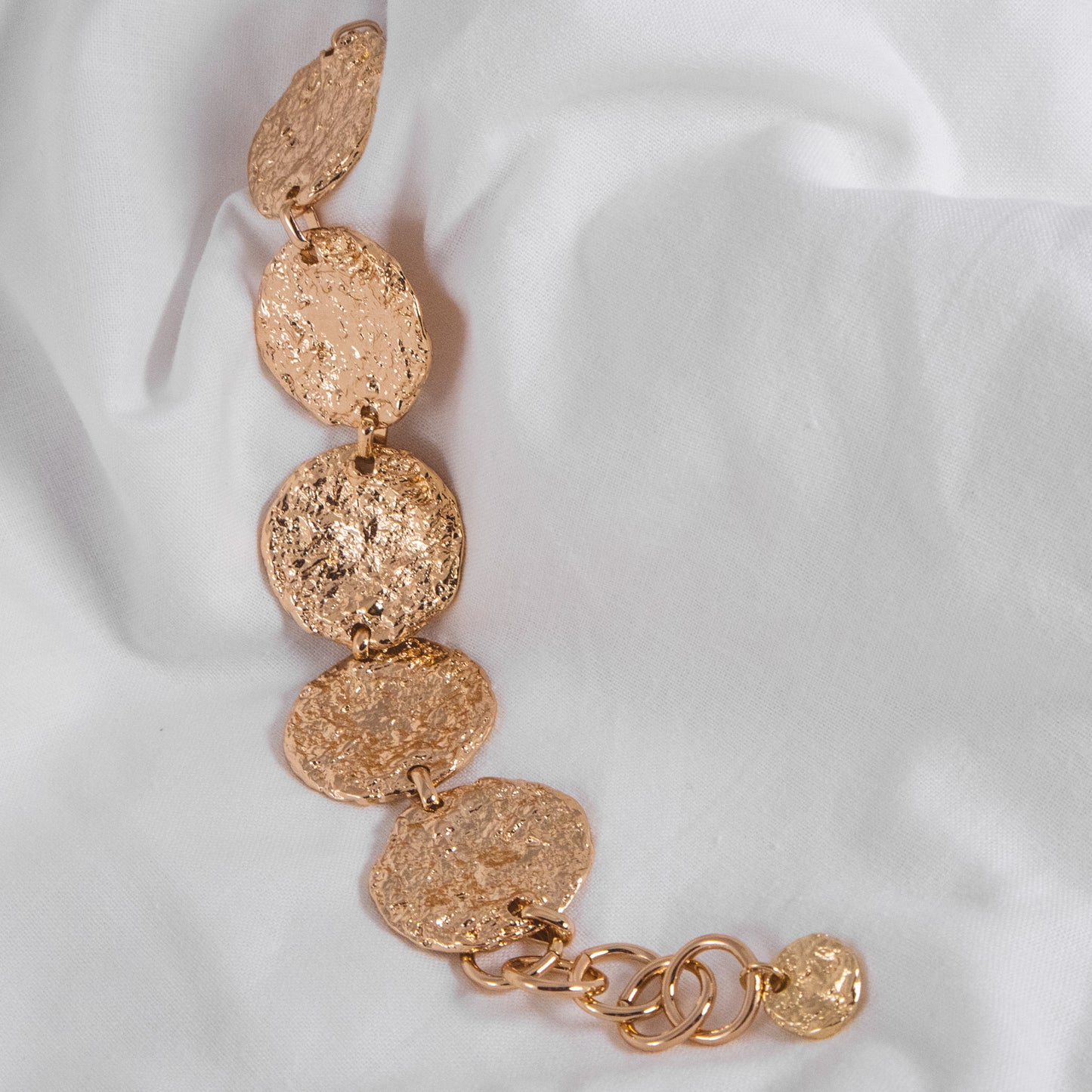 Gold Coin Bracelet