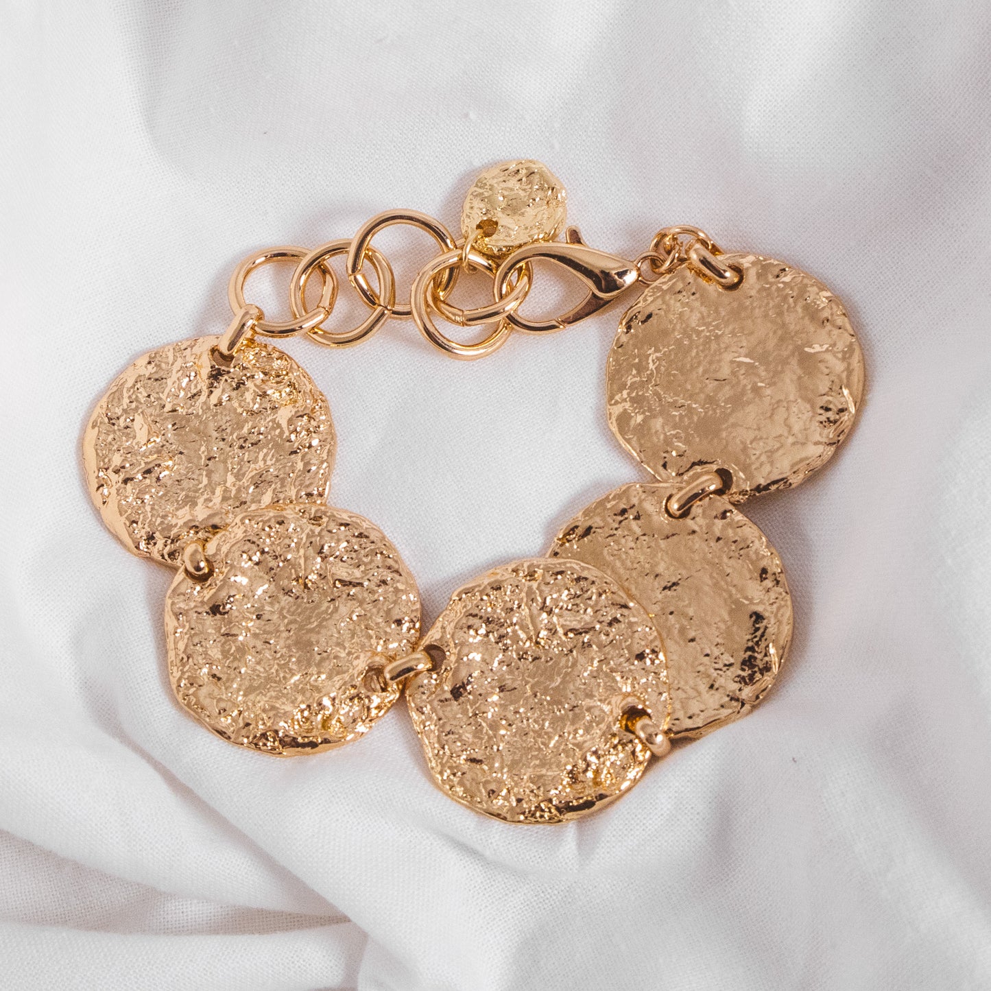 Gold Coin Bracelet