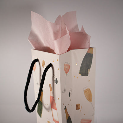 Champagne Cheers Wine Gift Bag