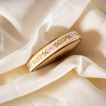Pink Floral Vine Ribbon