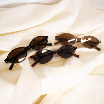 Oval Slim Sunglasses