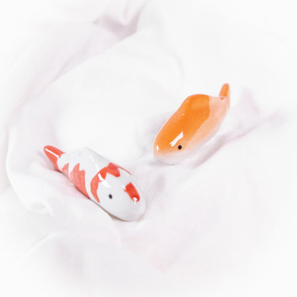 Floating Koi Fish Figurine