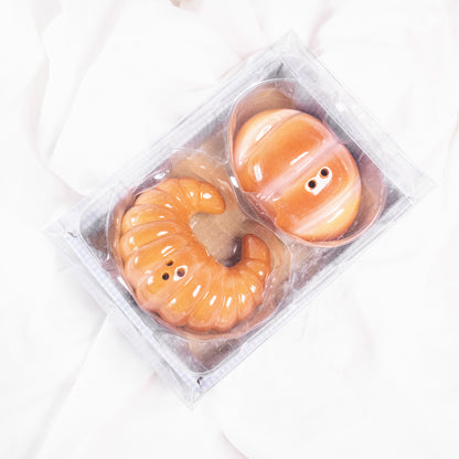 Bread Salt and Pepper Shakers