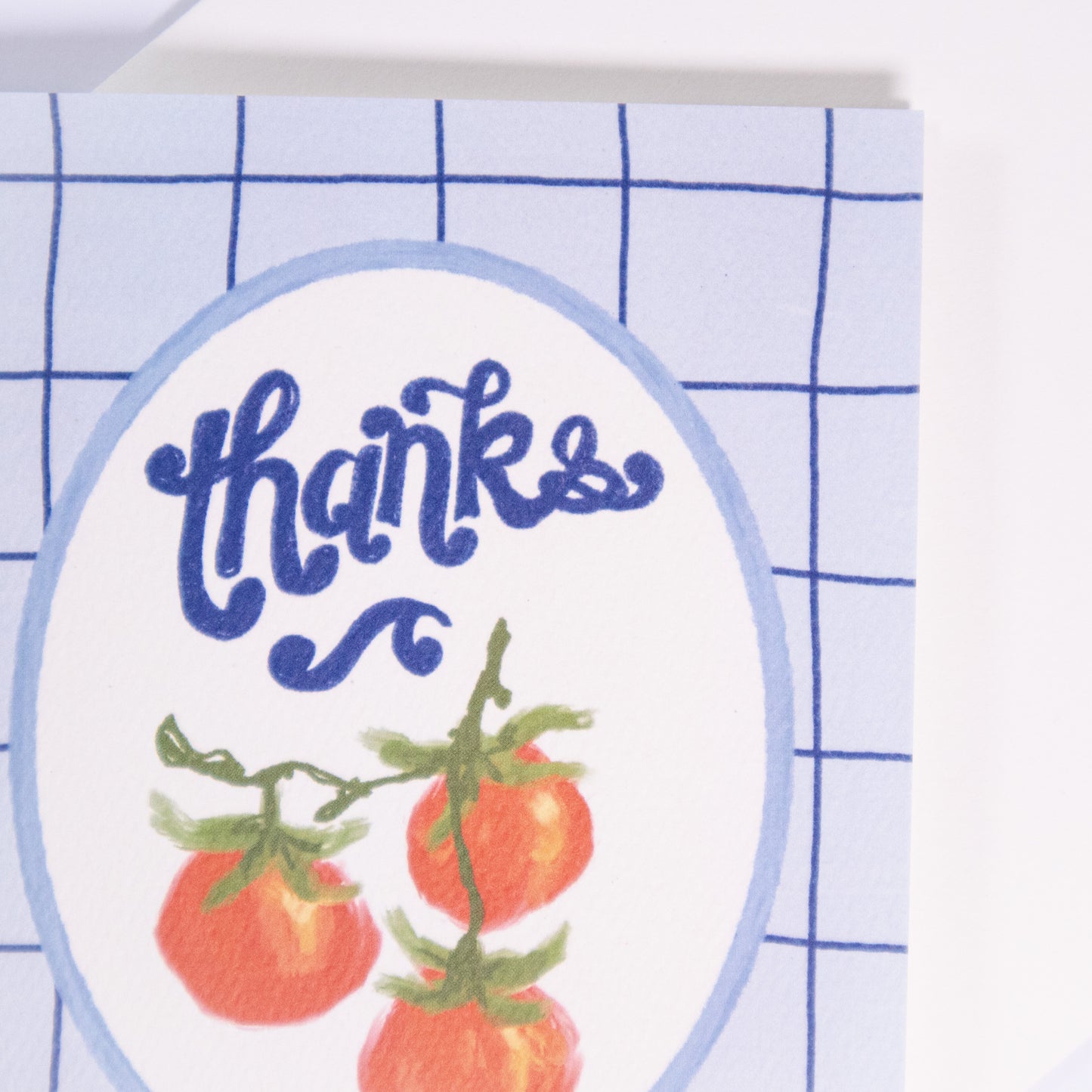 Tomato Thank You Greeting Card