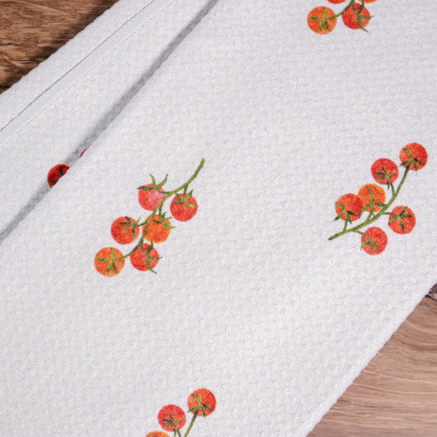 Ripe And Ready Geometry Tea Towel
