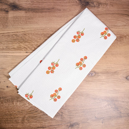 Ripe And Ready Geometry Tea Towel