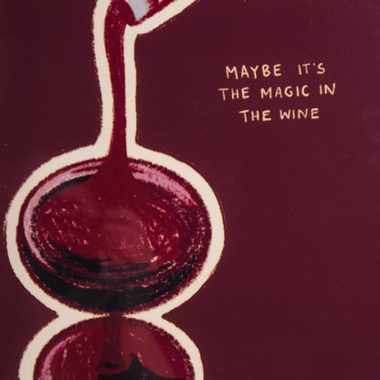 Magic In The Wine Wall Art Print