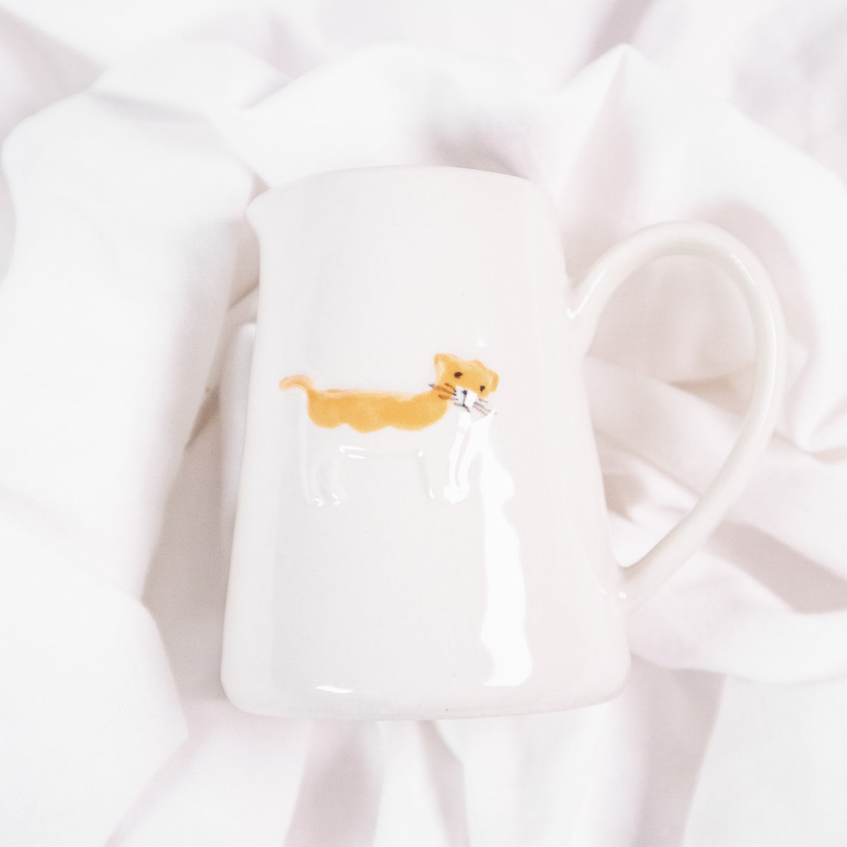 Mini Cat and Dog Pitcher/Creamer