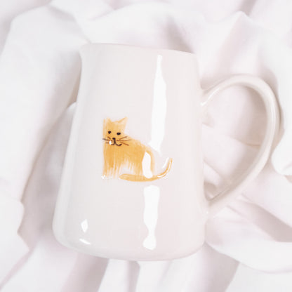Mini Cat and Dog Pitcher/Creamer