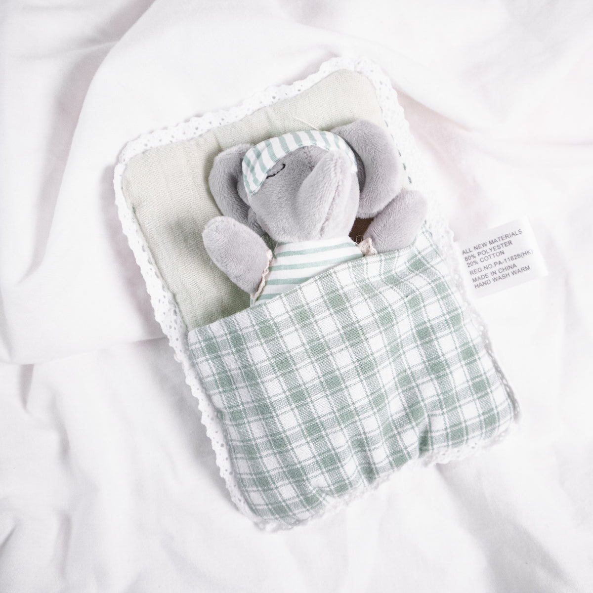 Little Animal with Sleeping Bag Plush