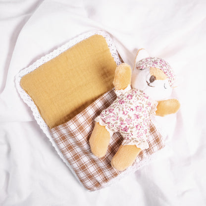 Little Animal with Sleeping Bag Plush